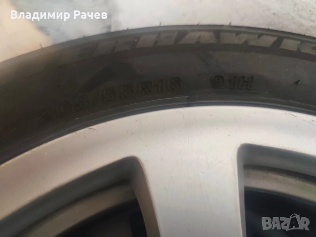 Джанти с зимни гуми 16 за БМВ е90, снимка 2 - Гуми и джанти - 52162634