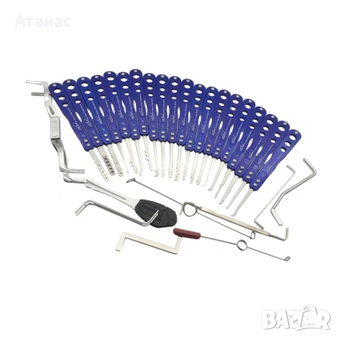 Универсален комплект KLOM (29 в 1) за професионално отключване, снимка 3 - Други инструменти - 53523364