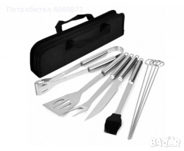 Комплект прибори за барбекю 3 модела, снимка 2 - Прибори за хранене, готвене и сервиране - 51601229