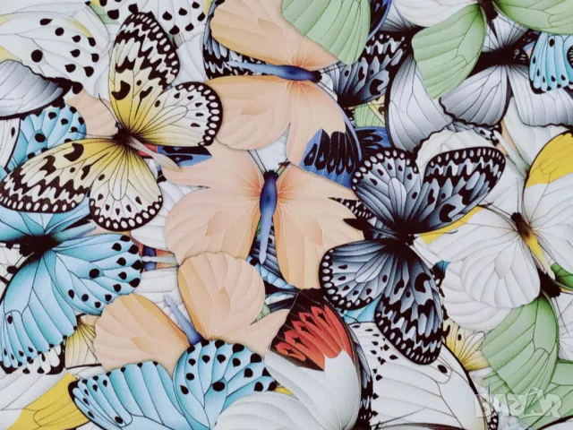 Красива, пъстра картина с пеперуди, снимка 2 - Картини - 50408217