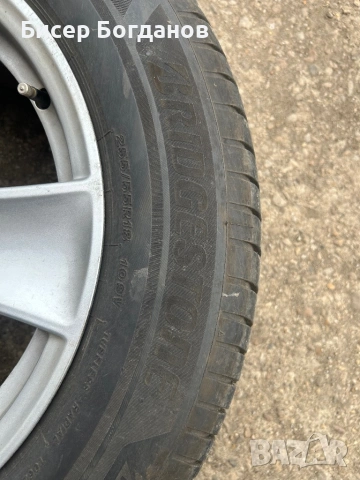Гуми с джанти 255 55 18 от Х5 може и по отделно НОВИ, снимка 2 - Гуми и джанти - 54207995