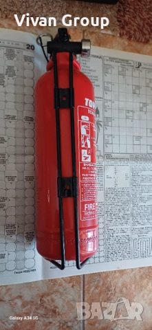 Пожарогасител Торнадо 1 кг, снимка 5 - Аксесоари и консумативи - 52273603