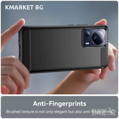 Xiaomi 13 Lite Carbon Fiber Калъф и Протектор, снимка 8 - Калъфи, кейсове - 48141240