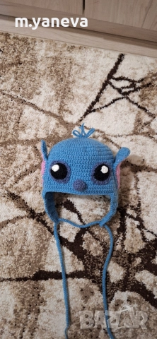 ръчно изплетени топли шапки унисекс, снимка 10 - Шапки - 52873829