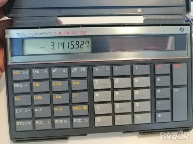 Научен калкулатор Texas Instruments TI-30 GALAXY SLR, снимка 2 - Друга електроника - 46479270