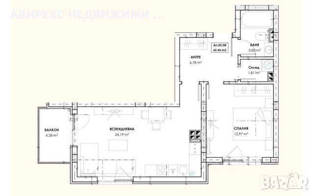 Цена от инвеститор! Двустаен апартамент, Христо Смирненски, снимка 8 - Aпартаменти - 45974286