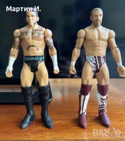 Wwe basic фигурки на Daniel Bryan и CM Punk