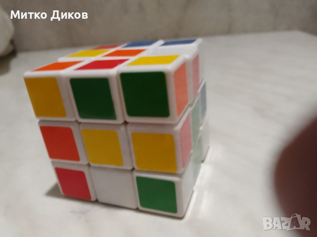 Кубче Рубик винтидж отлично, снимка 3 - Колекции - 53801899