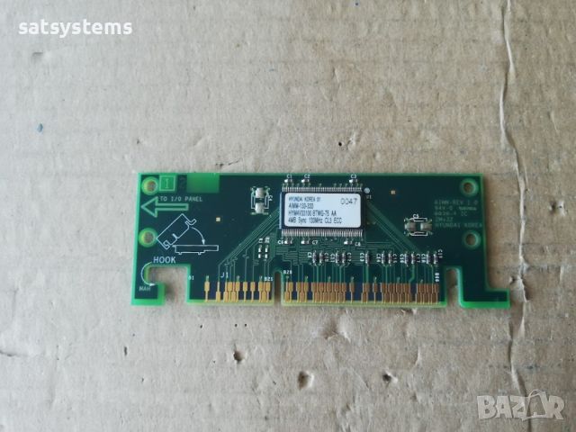 Hyundai HYM4V33100BTWG-75 AA 4MB AIMM 133MHz CL3 ECC AGP Inline Memory Module, снимка 7 - Други - 34480648