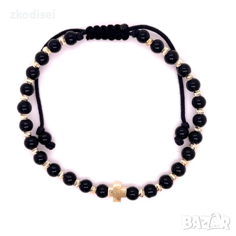 Златна регулируема гривна 1,44гр. 14кр. проба:585 модел:33339-1, снимка 1