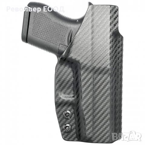 Кобур Rounded by CE - за Glock 43/43X/43MOS, вътрешен с въртяща щипка, лява ръка, снимка 1 - Оборудване и аксесоари за оръжия - 45269125