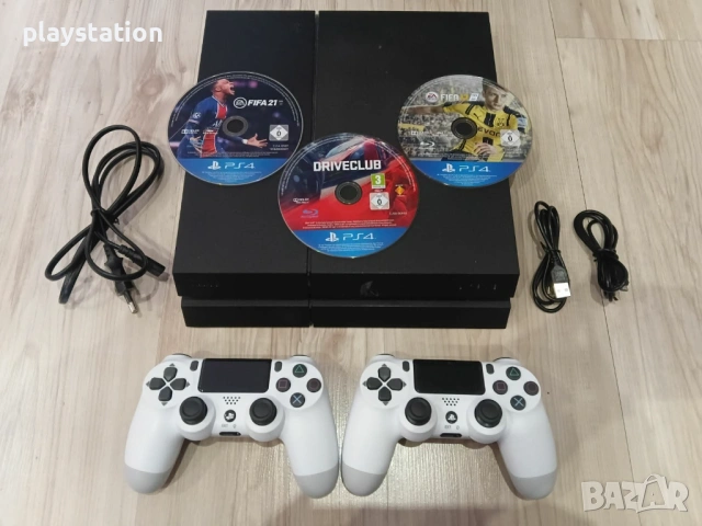 Playstation 4 с два нови контролера и 3 игри, снимка 2 - PlayStation конзоли - 51929821