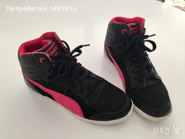 Puma Маратонки естествена кожа