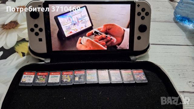 Nintendo Switch OLED , снимка 9 - Nintendo конзоли - 46540529