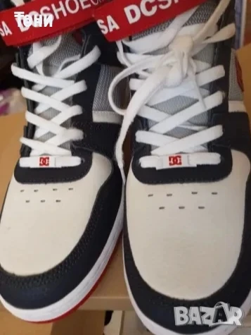 DC USA ORIGINAL Нови Мъжки Маратонки Изцяло от Естествена Кожа , снимка 11 - Маратонки - 51244682