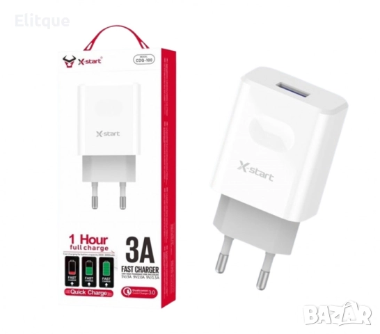 Бързо USB зарядно устройство, снимка 4 - Оригинални зарядни - 52839568