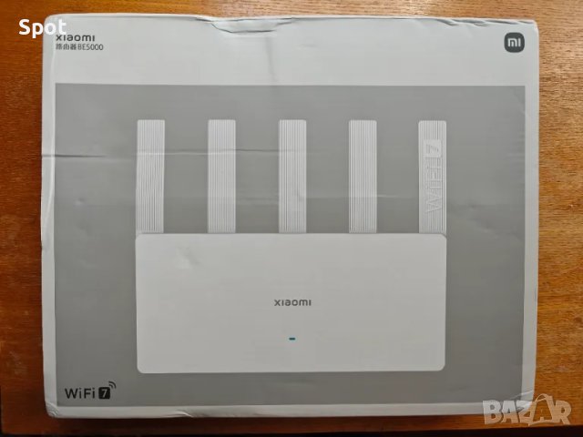 Рутер Xiaomi BE5000 WiFI 7, снимка 1 - Рутери - 47062857