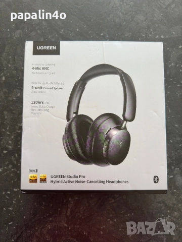 ТОП ЦЕНА! Блутут слушалки Ugreen Studio Pro ANC
