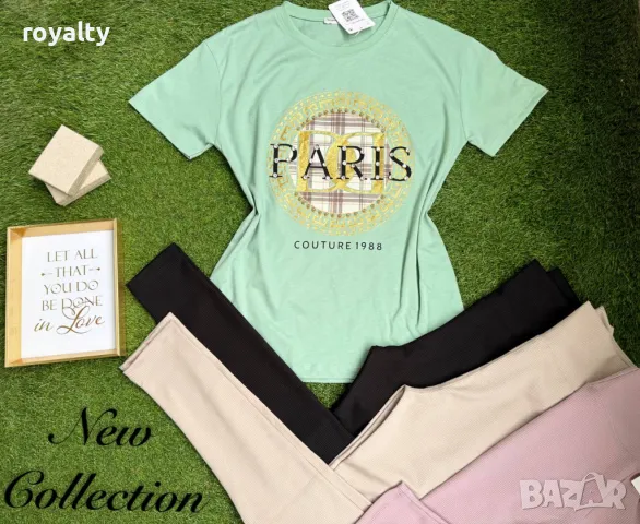 Дамски памучни комплекти Различни дизайни , снимка 11 - Комплекти - 49753057