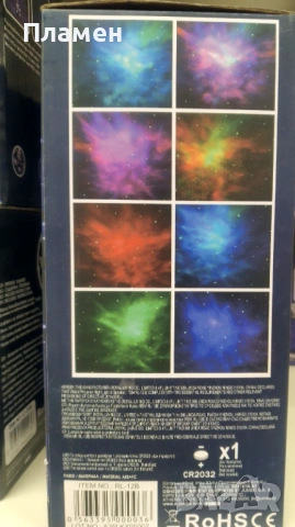 Робот нощна лампа LED прожектор и тонколона астронавт дистанционно  11 x 8 x 20 cm, снимка 11 - Играчки за стая - 53433927