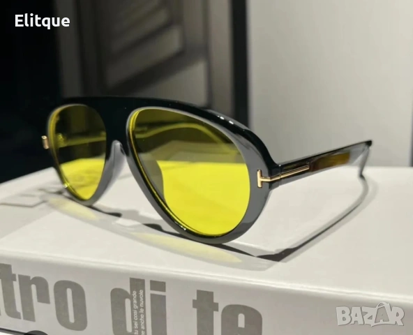 очила с черен обикновен калъф и ув защита tom ford 