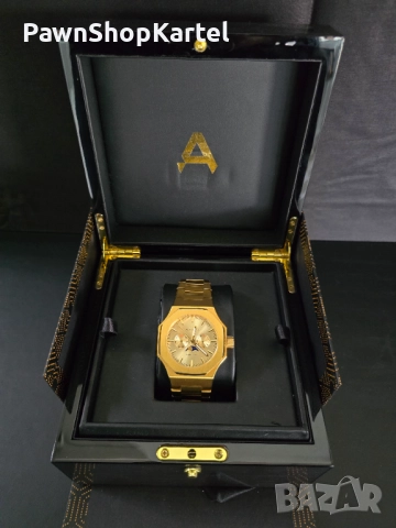 Мъжки часовник Arkai Asai Mace с лунна фаза