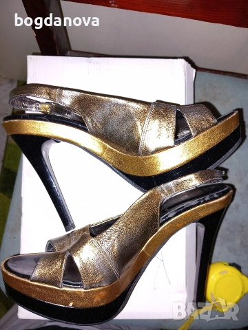 Чисто нови елегантни обувки от естествена кожа, 39 номер, снимка 4 - Дамски елегантни обувки - 54038117