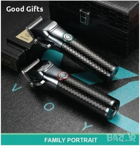 Професионална машинка за подстригване VGR V-682 с база за зареждане и LED дисплей, снимка 6 - Машинки за подстригване - 50392010