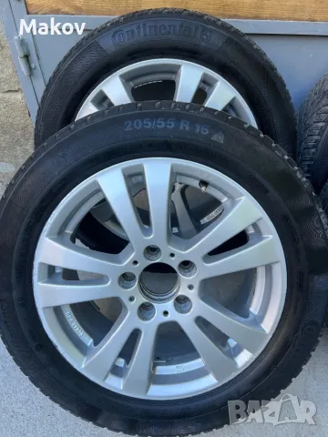 5х112 16 Джанти с Гуми Mercedes C E Class W204 Facelift , снимка 15 - Гуми и джанти - 50155162