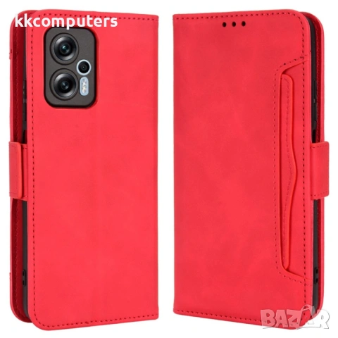 Xiaomi Poco X4 GT 5G/Redmi Note 11T Pro 5G/Note 11T Pro+ 5G Wallet Калъф и Протектор, снимка 4 - Калъфи, кейсове - 53208720