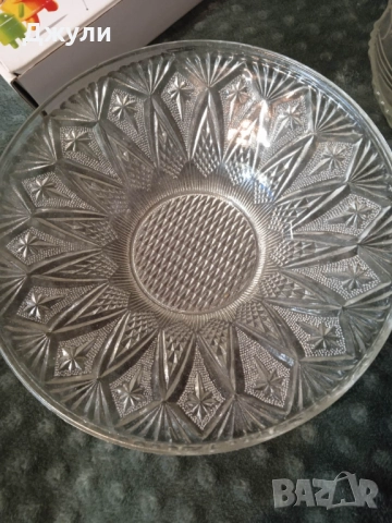 Кристална Ретро голяма Фруктиера , снимка 2 - Аксесоари за кухня - 52381119