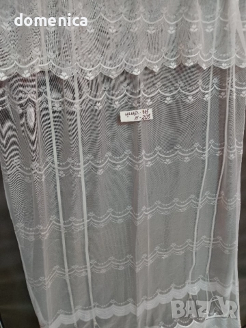 Бяли пердета без забележки, снимка 2 - Пердета и завеси - 52474626