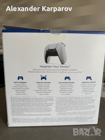 Нов PS5 DualSense контролер – неотварян, оригинален, снимка 2 - Аксесоари - 53596915