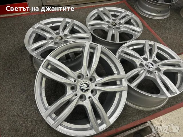 Джанти 17 Цола 5х112 VW Golf 5 6 7 Caddy Touaran Skoda Octavia Audi A3 Seat Leon, снимка 6 - Гуми и джанти - 49367471