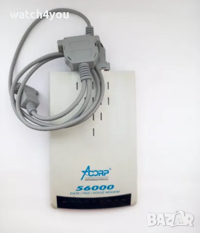 МОДЕМ ACORP 56000 BPS ACORP INTERNAL VOICE/FAX/MODEM AKOPT, снимка 3 - Рутери - 47072910