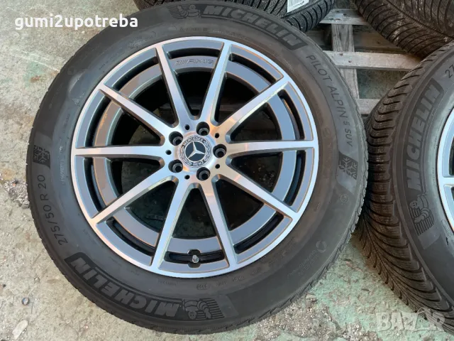 20 джанти 5х112 Mercedes GLE53 63 AMG V167 C167 275/50/20 Michelin, снимка 4 - Гуми и джанти - 48090313