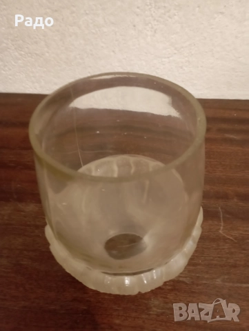 Стъклен абажур. Стъкло за лампа. Чашка за полилей, снимка 3 - Други - 52883269