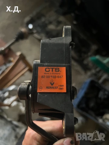 Педал газ Рено Сценик 2004г 1.9дци 120коня , снимка 3 - Части - 51276667