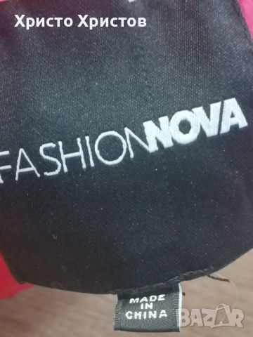 Дамско кожено яке FASHION NOVA Размер M, снимка 6 - Якета - 53335769
