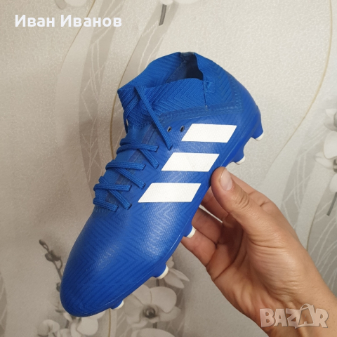 бутонки  Adidas Nemeziz 18.3 FG J  номер 35,5-36, снимка 9 - Футбол - 41147786