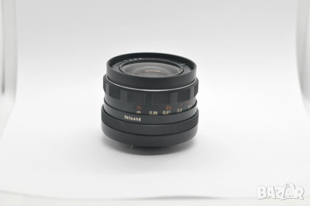 Обектив Pentacon electric 29mm f/2.8 на М42, снимка 3 - Обективи и филтри - 52856116