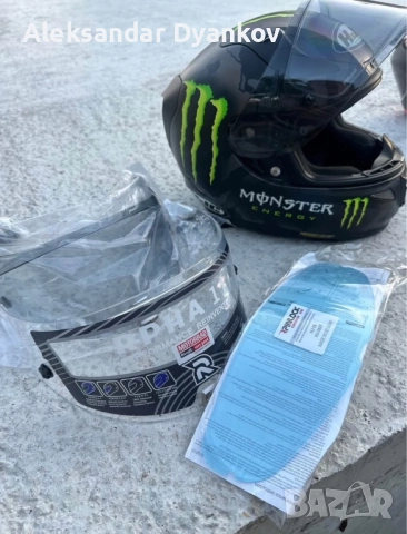Каска HJC RPHA11 Monster Edition, снимка 4 - Спортна екипировка - 51859181
