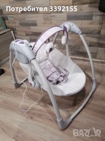 Електрическа бебешка люлка, At Performance, Със 7 песни, 3 естествени звука, 2 позиции за регулиране, снимка 2 - Други - 54033746
