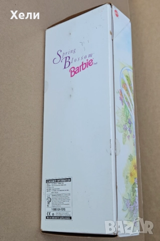 Нова ретро кукла Барби Spring Blossom Barbie 1995, снимка 9 - Кукли - 52676307