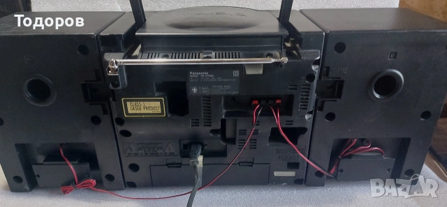 Panasonic RX-DT600 двукасетъчен радиокасетофон със CD плейър, снимка 2 - Радиокасетофони, транзистори - 54255555