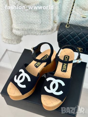 дамски обувки CHANEL-реплика, снимка 3 - Сандали - 46324653