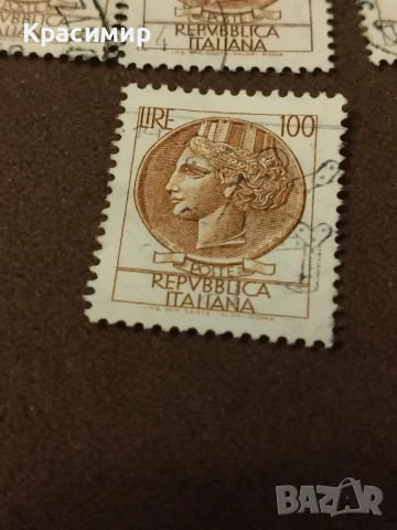 Пощенски марки Италия , снимка 2 - Филателия - 50886702