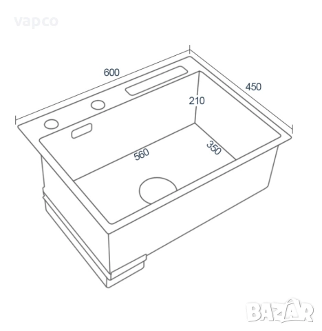 Ултразвкукова мултифункционална кухненска мивка 60см, снимка 8 - Мивки - 52194913
