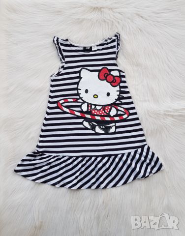 Детска рокля H&M Hello Kitty Размер 4-6 години , снимка 5 - Детски рокли и поли - 46373603
