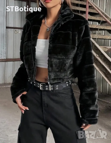 🌸 Елегантно Плюшено Teddy Яке за Жени – STBoutique